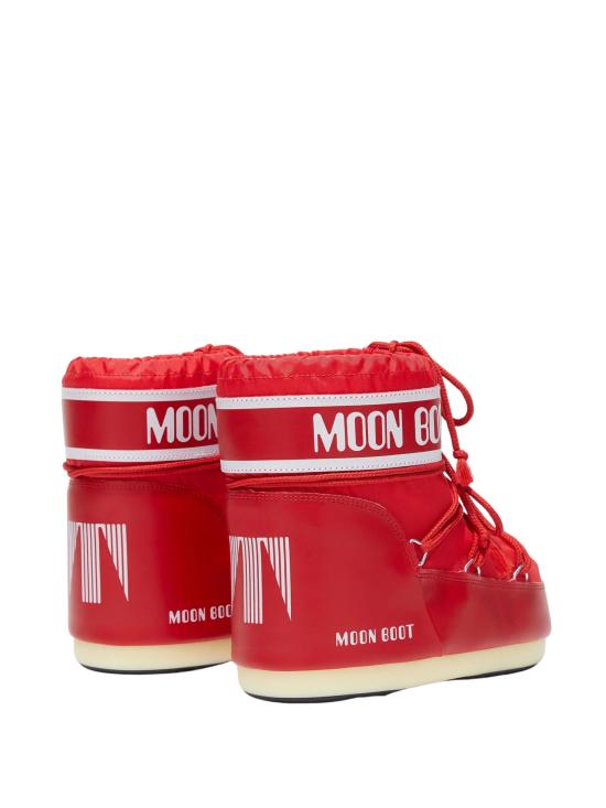 26FW 문부츠 아이콘 나일론 로우 부츠 1409340 099 RED - MOON BOOT