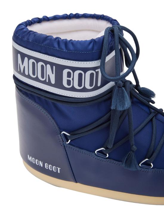 26FW 문부츠 아이콘 나일론 로우 부츠 1409340 099 F003 BLUE - MOON BOOT