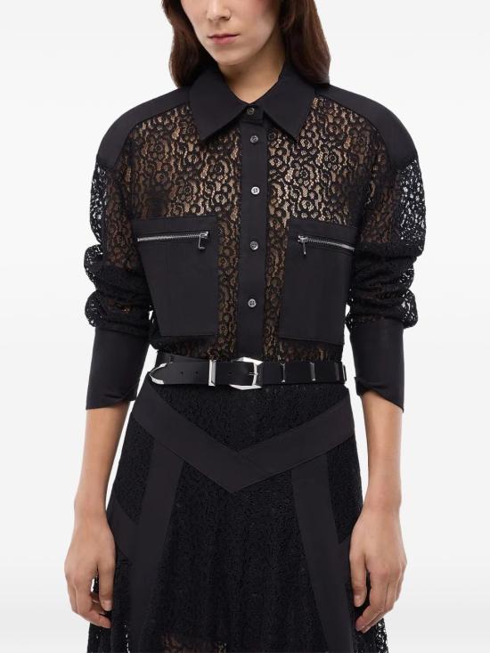 26FW 핑코 셔츠 107780MAGLIOCCO A3NTZ99 NERO - PINKO