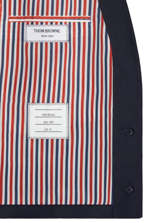 26FW 톰브라운 홉색 수트 카디건 재킷 FBC968A F1199415 NAVY - THOM BROWNE