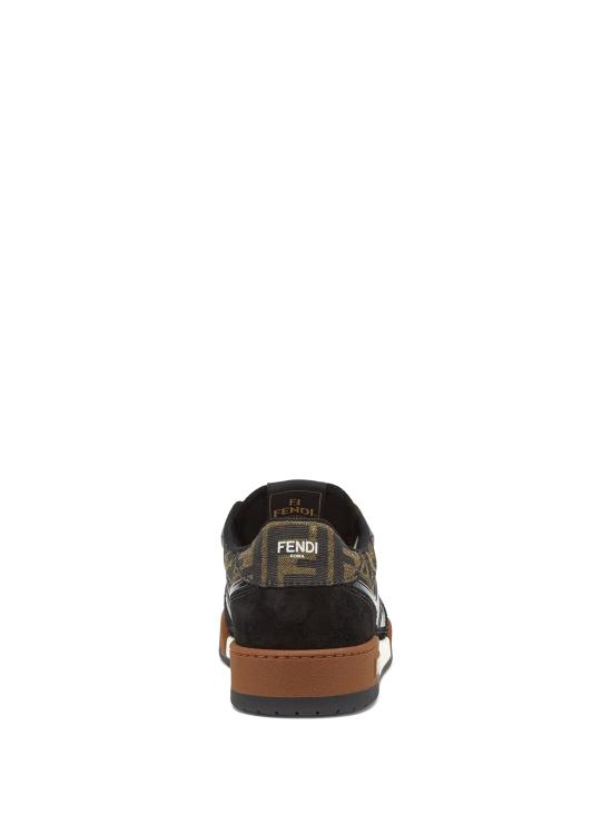 26SS 펜디 매치 스니커즈 7E1688 AQ6IF1PXA NERO TABACC ICE - FENDI