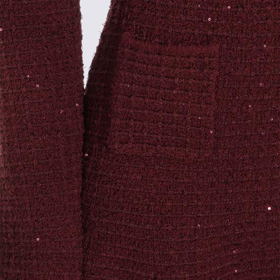 26FW 셀프 포트레이트 미디 원피스 SC26152S BU BURGUNDY - SELF PORTRAIT
