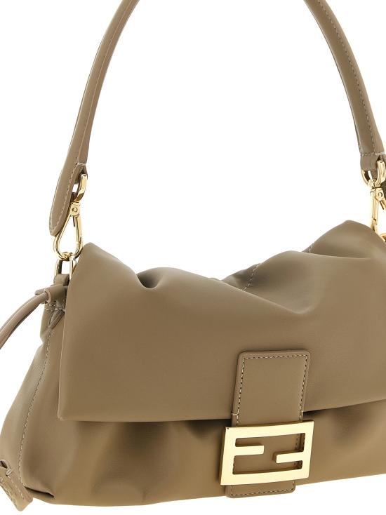 26FW 펜디 바게트 소프트 미디엄 백 8BR856B1ZKF0QD3 Beige - FENDI