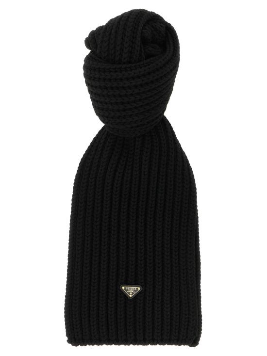 26FW 프라다 머플러/스카프 1FS1372DZLF0002 Black