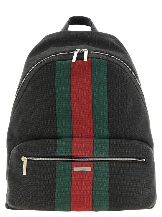 26FW 구찌 태그 라지 백팩 875226FAGA48444 Black