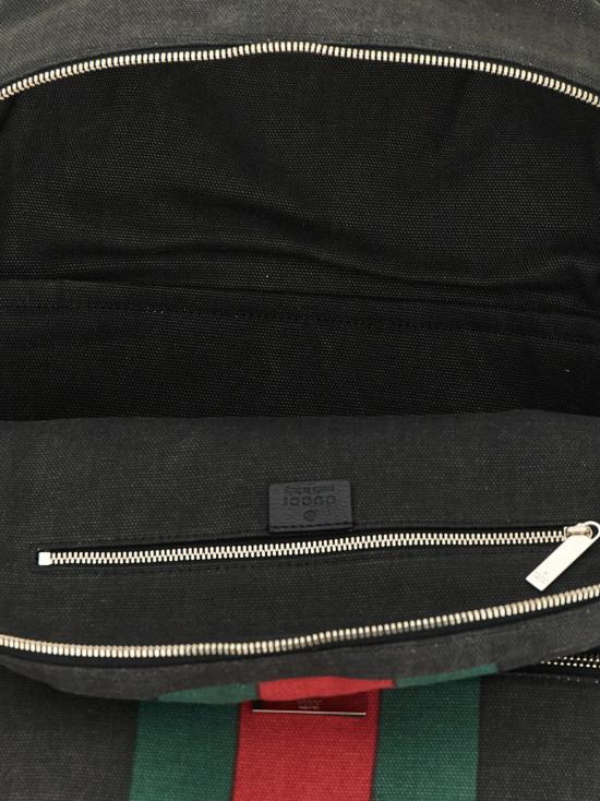 26FW 구찌 태그 라지 백팩 875226FAGA48444 Black - GUCCI