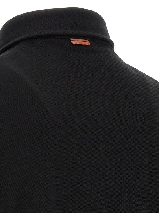26FW 에르메네질도제냐 폴로 티셔츠 UI392A4I752K09 Black - ERMENEGILDO ZEGNA