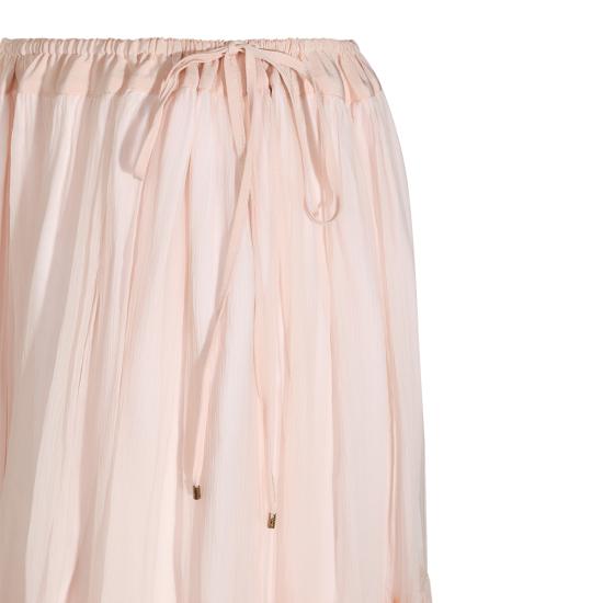 26FW 끌로에 미디 스커트 CH26WJU20001 6F0 POWDER PINK - CHLOE