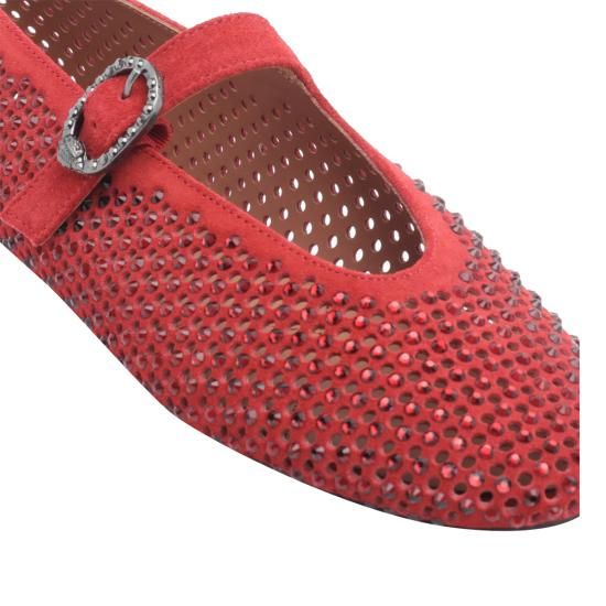 26FW 커트가이거 플랫 슈즈 6082550209 RED - KURT GEIGER