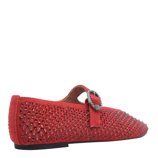 26FW 커트가이거 플랫 슈즈 6082550209 RED - KURT GEIGER