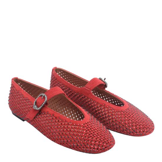 26FW 커트가이거 플랫 슈즈 6082550209 RED - KURT GEIGER