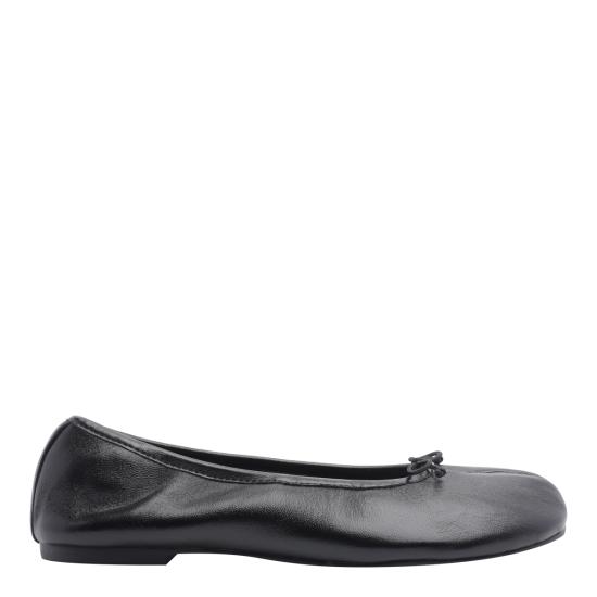 26FW 스티브매든 플랫 슈즈 CARIN BLACK