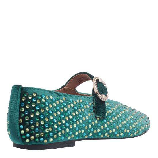 26FW 커트가이거 플랫 슈즈 6082571789 DARK GREEN - KURT GEIGER