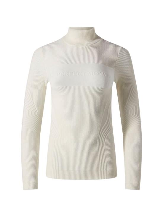 26FW 퍼펙트모멘트 긴팔 티셔츠 W3001476 1707 WHITE