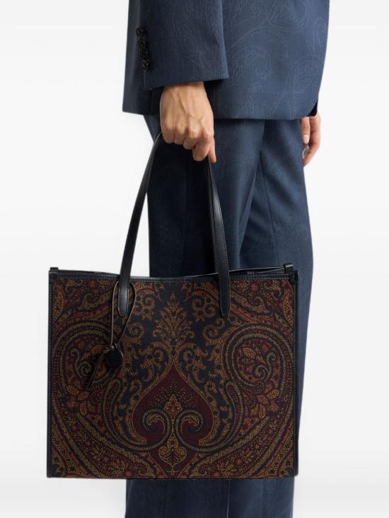 26FW 에트로 토트백 WP1D0065AQ13A S9885 BLUE - ETRO