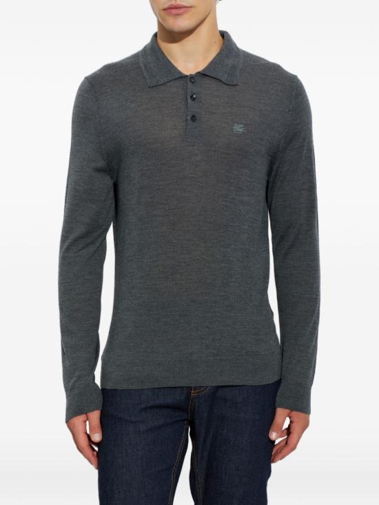 26FW 에트로 스웨터 MRKN0014AU12Q N0035 GREY - ETRO