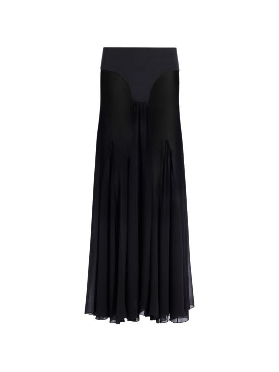 26FW 장 폴 고티에 숏 스커트 SK073J088 00 BLACK