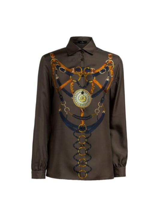 26FW 에트로 셔츠 WRIA0019AK1FE X0825 BROWN