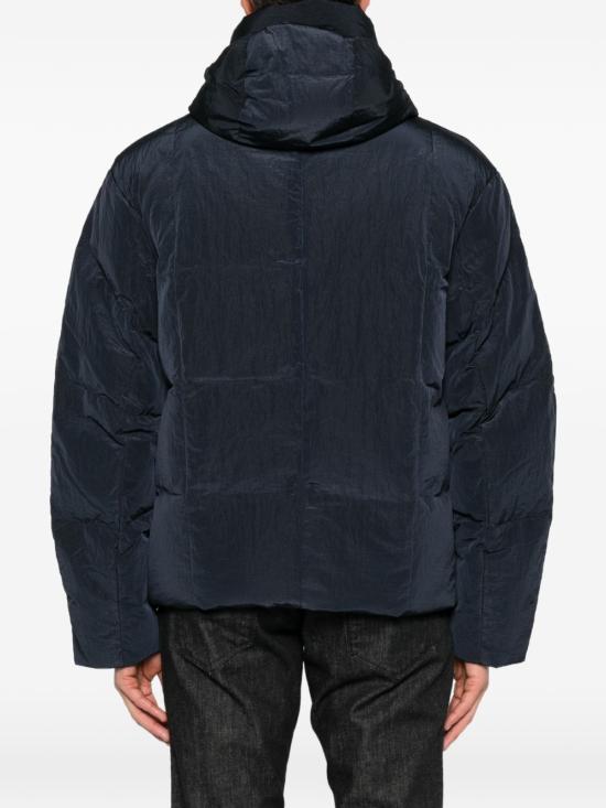 26FW 엠포리오 아르마니 패딩 EM006231AF24837 UB118 BLUE - EMPORIO ARMANI