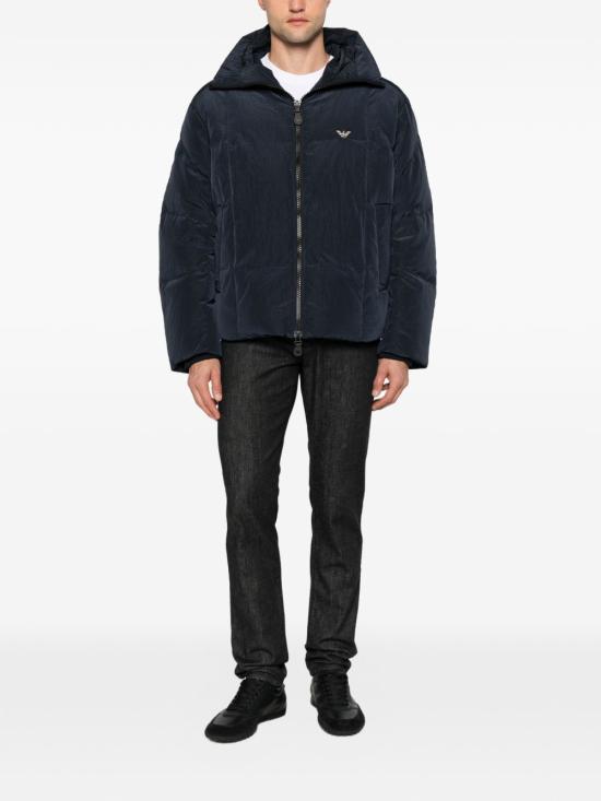 26FW 엠포리오 아르마니 패딩 EM006231AF24837 UB118 BLUE - EMPORIO ARMANI