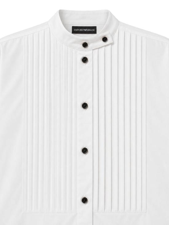 26FW 엠포리오 아르마니 셔츠 EW006398AF31480 U0002 WHITE - EMPORIO ARMANI