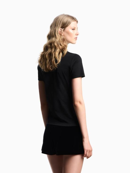 26FW 엠포리오 아르마니 숏팬츠 EW003849TE11088 UC001 BLACK - EMPORIO ARMANI