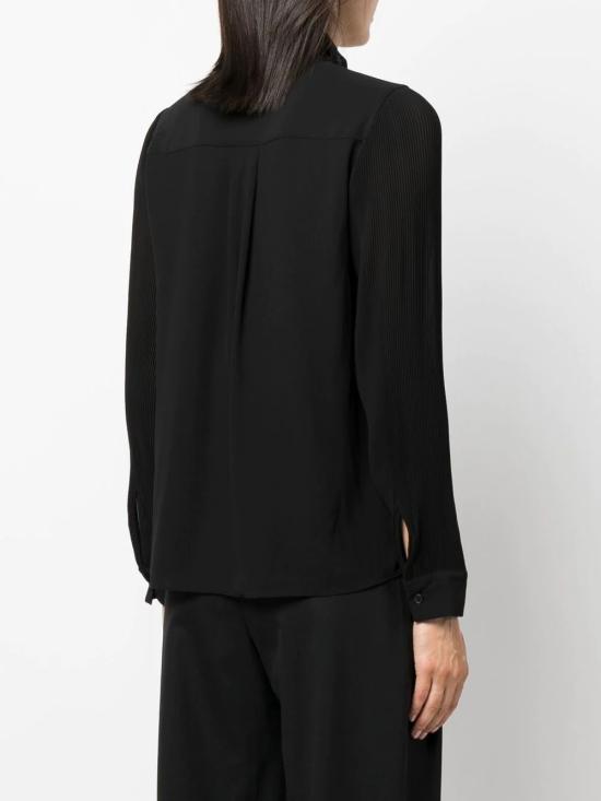  마이클 코어스 긴팔 티셔츠 MU240E57R3 001 Black - MICHAEL KORS