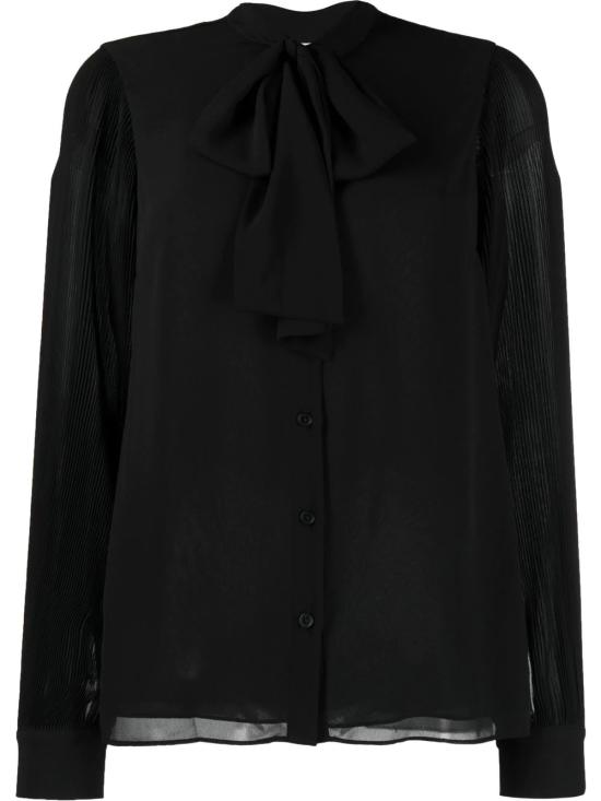  마이클 코어스 긴팔 티셔츠 MU240E57R3 001 Black