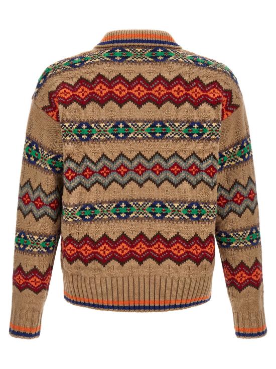 26FW 폴로 랄프로렌 니트웨어 페어 아일 폴로 티셔츠 및 가디건 멀티컬러 - POLO RALPH LAUREN