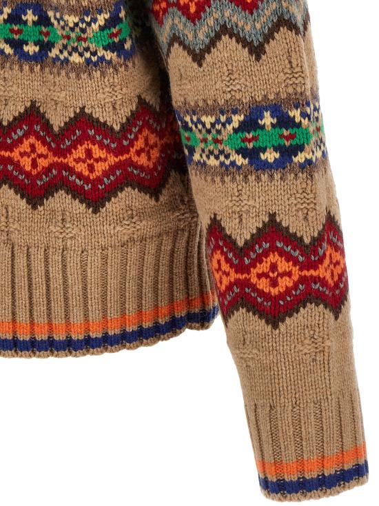 26FW 폴로 랄프로렌 니트웨어 페어 아일 폴로 티셔츠 및 가디건 멀티컬러 - POLO RALPH LAUREN