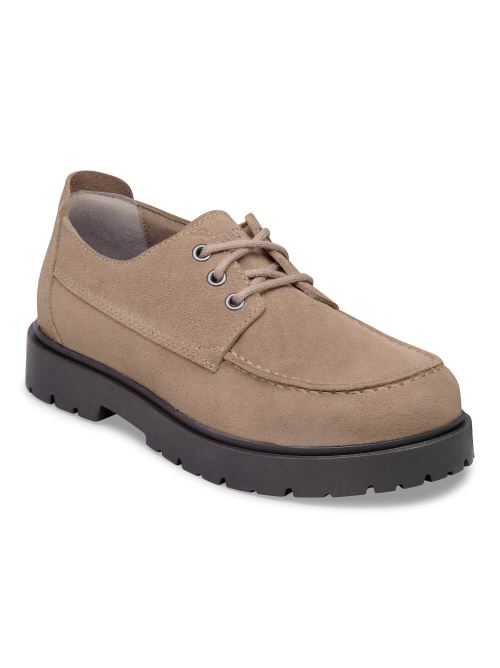 26FW 버켄스탁 로퍼 HIGHWOOD MOC LACE LOW N 1031884 GRAY TAUPE - BIRKENSTOCK