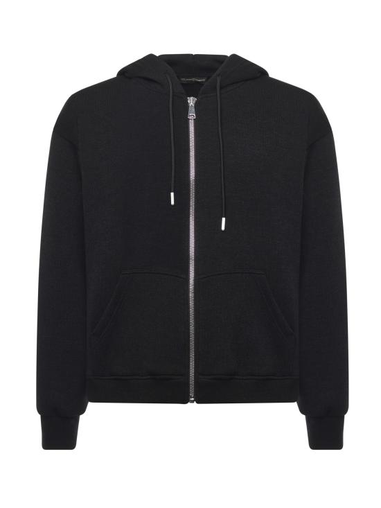 26FW 줄리아노 갈리아노 긴팔 티셔츠 HUGEL NERO BLACK