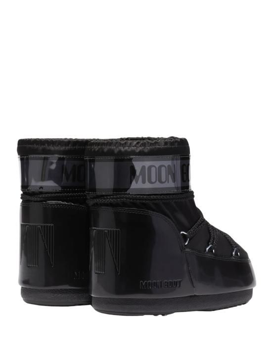 26FW 문부츠 아이콘 로구 글랜스 부츠 1409350 099 N001 BLACK - MOON BOOT