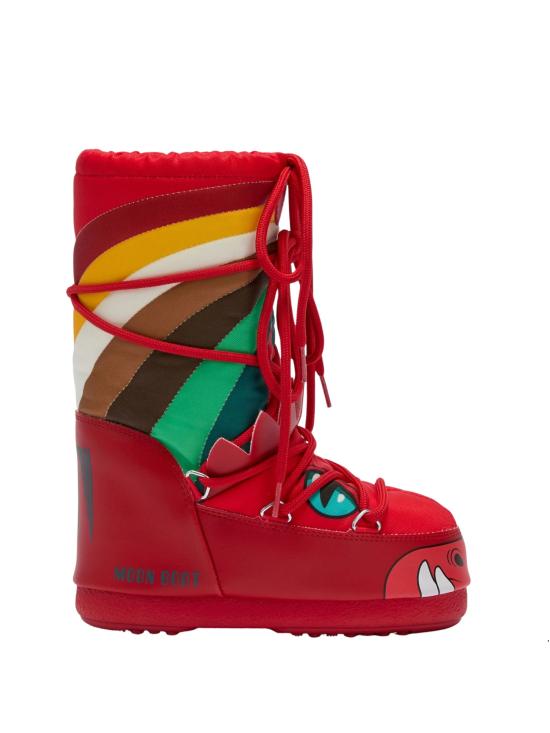 26FW [키즈] 문부츠 미들 부츠 80D3400320 D001 MOON RED MULTICOLOR