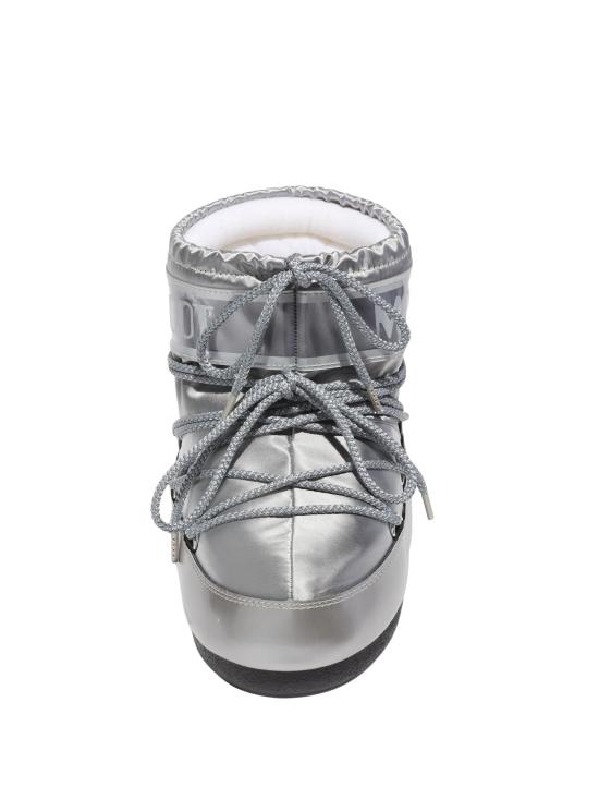 26FW 문부츠 아이콘 로구 글랜스 부츠 1409350 099 H001 SILVER - MOON BOOT