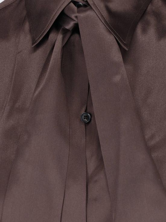 26FW 키톤 셔츠 D48407K0586I 01 BROWN - KITON