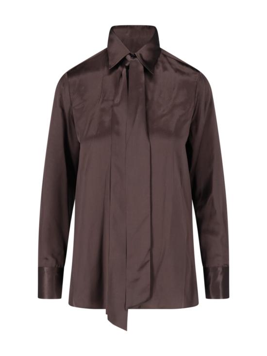26FW 키톤 셔츠 D48407K0586I 01 BROWN