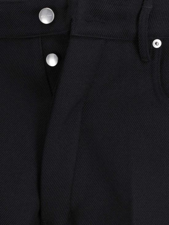 26FW 릭 오웬스 겟 진스 프레이드 헴 세랏 데님 겟 진스 프레이드 헴 세랏 데님 RR02F4333 WWH 09 - RICK OWENS