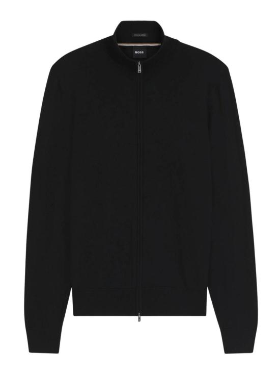 26FW 보스 집업 니트 50571915 10283216 01 001 BLACK