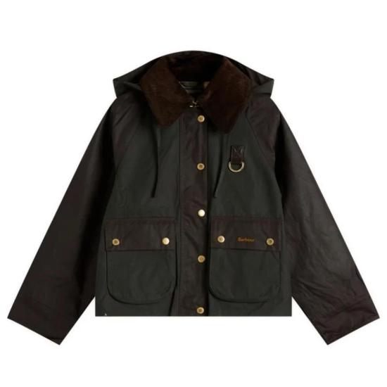 26FW 바버 레이튼 스페이 왁스 재킷 LWX1397 LWX SG51 SAGE RUSTIC ANCIENT