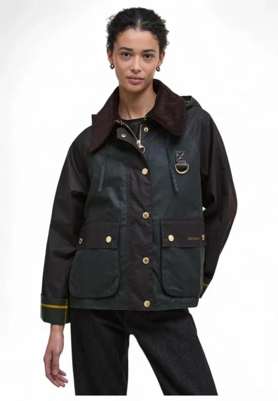 26FW 바버 레이튼 스페이 왁스 재킷 LWX1397 LWX SG51 SAGE RUSTIC ANCIENT - BARBOUR