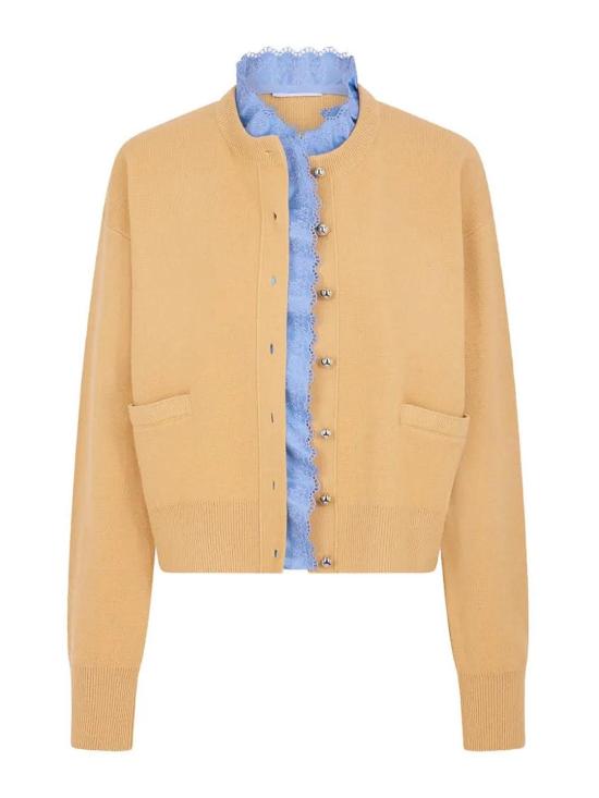 26FW 파코라반 가디건 6AMPU102ML0622M898 CAMEL