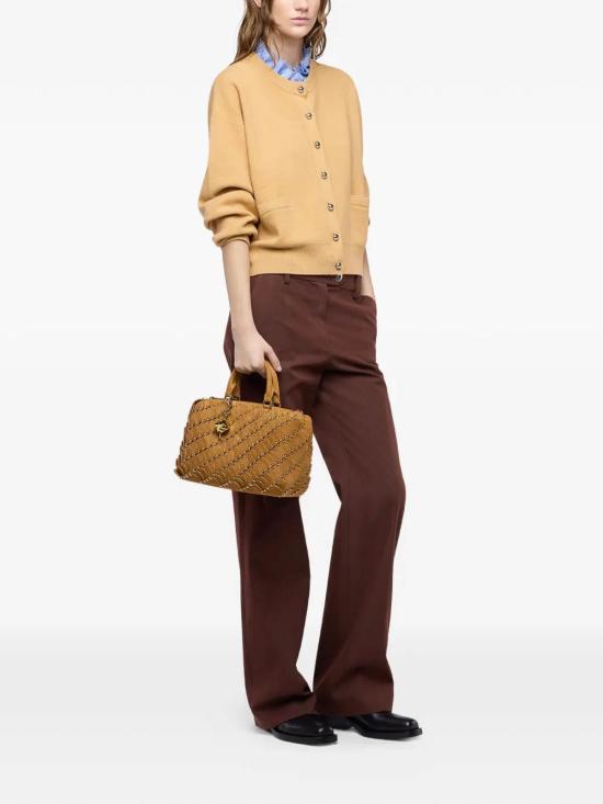 26FW 파코라반 가디건 6AMPU102ML0622M898 CAMEL - PACO RABANNE