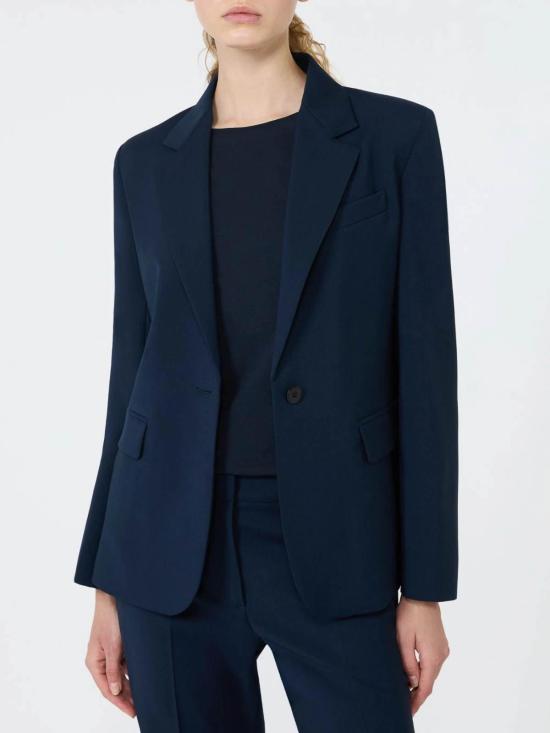 26FW 위켄드막스마라 수트 자켓 5932625046081600001 BLUE - WEEKEND MAX MARA