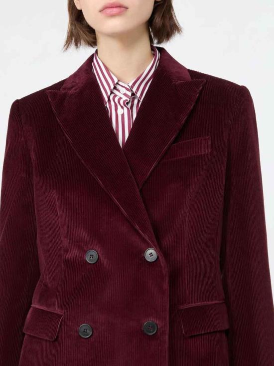 26FW 위켄드막스마라 수트 자켓 5932625046012600006 DARK RED - WEEKEND MAX MARA