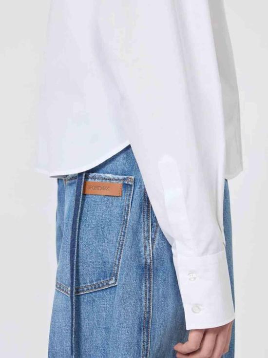 26FW 스포트막스 셔츠 4226221160116E17 WHITE - SPORTMAX