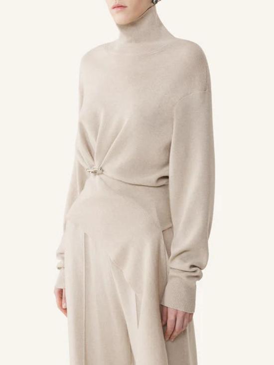 26FW 랑방 탑 RWPO0004K065041 CREAM - LANVIN