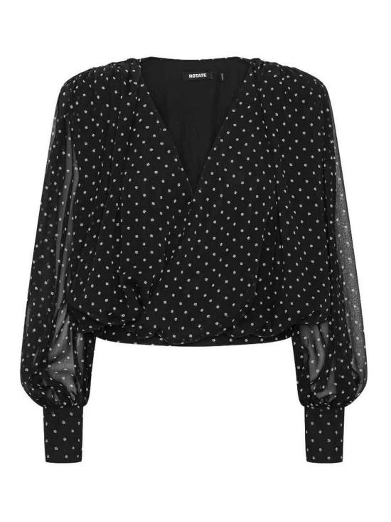 26FW 로테이트 바이 크리스텐슨 셔츠 5981165080001E15 BLACK