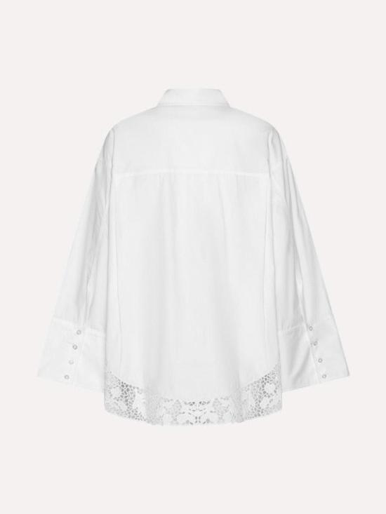 26FW 로테이트 바이 크리스텐슨 셔츠 598116282400400 WHITE - ROTATE BY BIRGERCHRISTENSEN