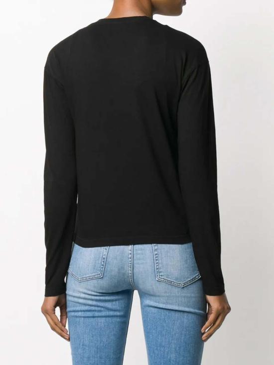 26FW 제임스펄스 박시 긴소매 티셔츠 WLJ3113BLACK - JAMES PERSE